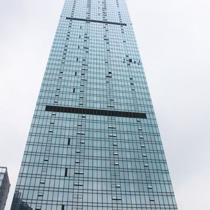 傲天鸟办公楼外墙清洗案例
